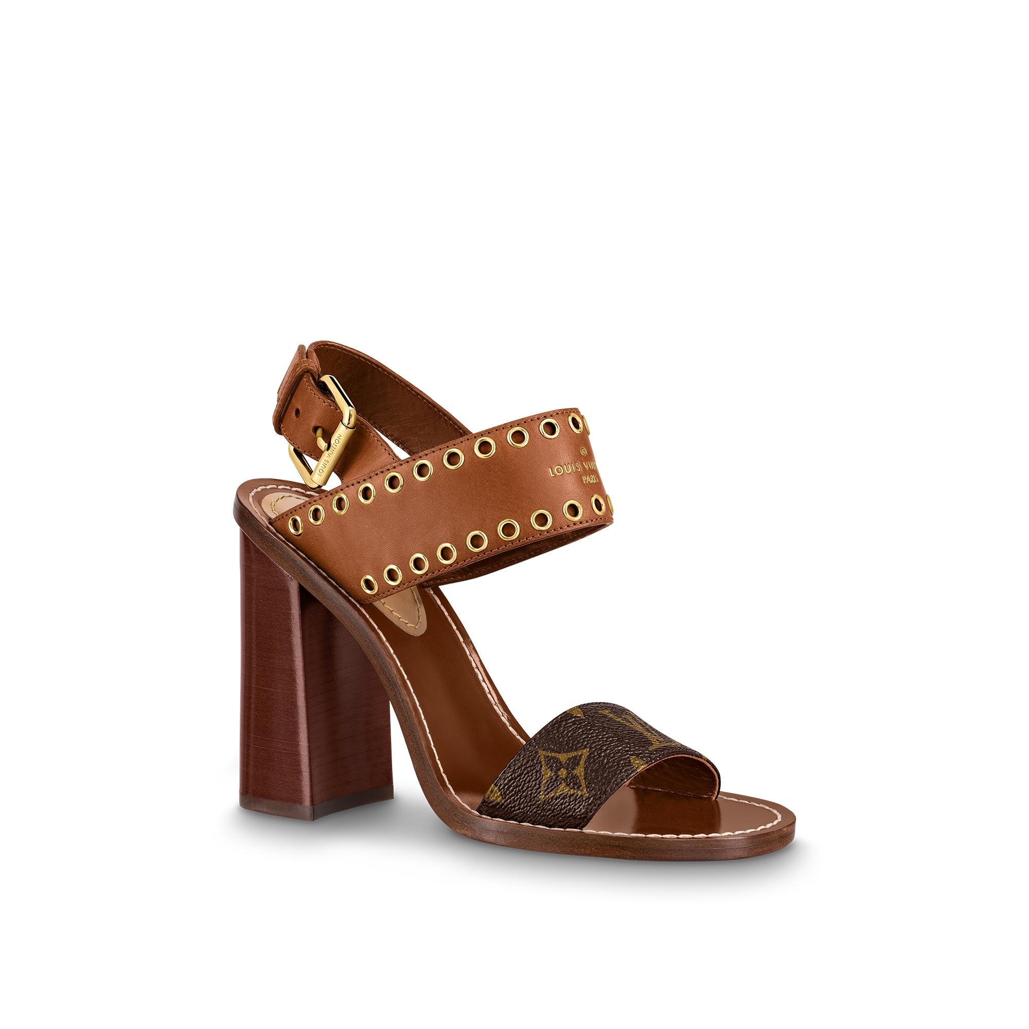 Sandalias tacon louis vuitton new arrivals